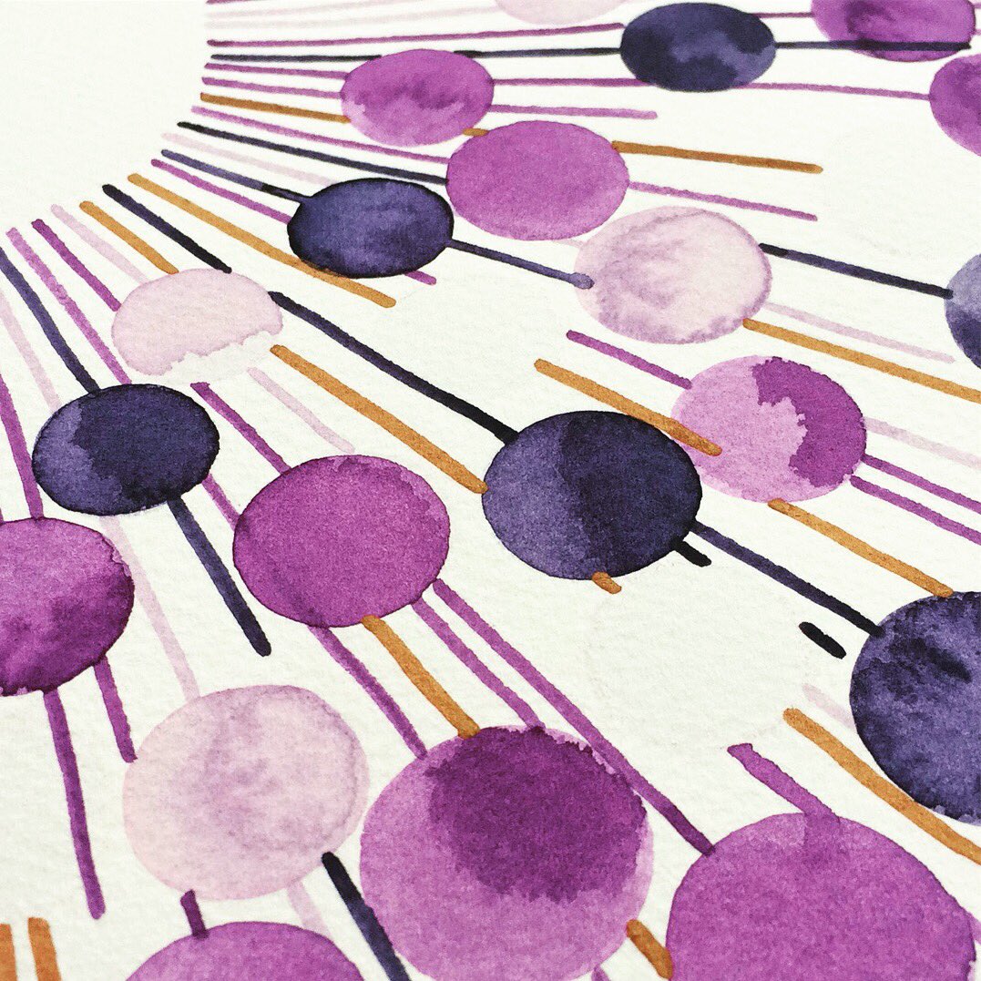 Bebeloosh's tweet photo. There are moments when I would just leave it unfinished as it is so lovely... 🌾BALL RAY GUESTBOOK PAINTING, mid century modern inspired.
#modernart #modernwedding #elenaberlo #onceuponapaper https://t.co/4ITr6fH7qk