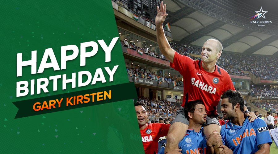 Happy Birthday Legend  The master mind of world cup 2011 . 