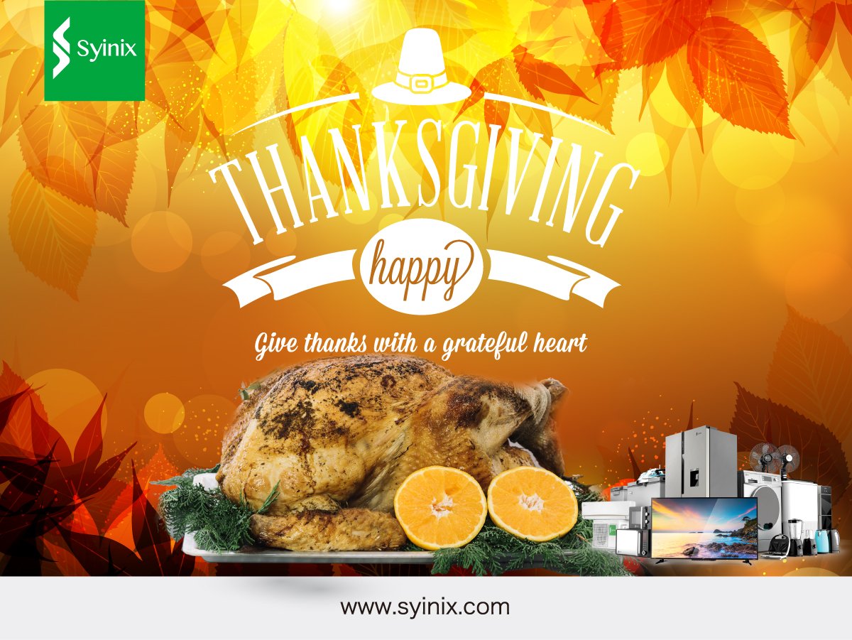 Syinix_Kenya's tweet photo. We @Syinix_Kenya are great-full for what we are and what we are offering our esteemed customers.Our thanksgiving is perpetual.#syinixlove
LETS SHARE THE JOY THIS THANKSGIVING. Visit any stores near you for #Syinixcoupons valid for tomorrow. Share the post and get a chance to win. https://t.co/lO1pQG0hS7