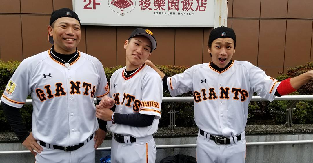 佐藤 主祥 Kazuyoshi Sato ニセモノなのに なんだこの豪華さは 笑 あれ慎之助 さかとも ガタ岡 ジャイアンツファンフェスタ 東京ドーム そっくり芸人 巨人 Tokyogiants