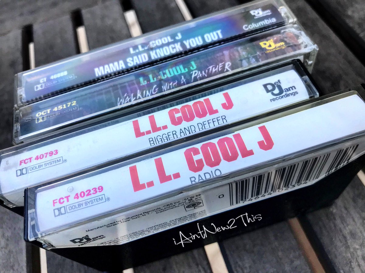 iAintNew2This__'s tweet photo. Used To Rock In His Basement,
Now He’s Number One...

Salute to LL Cool J and his well deserved 2018 Rock &amp; Roll Hall Of Fame Nomination.
#LLCoolJ #Radio #BiggerAndDeffer #BAD #WalkingWithAPanther #MamaSaidKnockYouOut #DefJam #Cassettes #RNRHOF #RealRecognizeReel #iAintNew2This https://t.co/hfaDfX8ipn