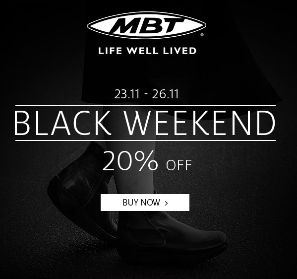 MBTShopUK's tweet photo. Black Weekend is finally here! Save up to 20% off on your favorite MBT shoes: https://t.co/HqkxDMUybT #blackfriday #blackweekend #mbt #discounts #offer #sales https://t.co/jVPv4TyCCS