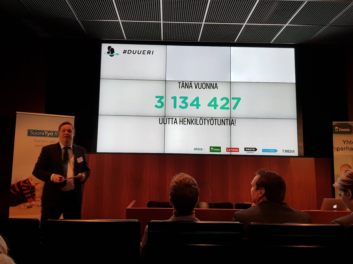 marcos_placeres's tweet photo. Puhutaan työstä! Duueri-kampanjan kautta tullut yli 3 miljoonaa henkilötyötuntia #Duueri #Etera #SuoraTyö https://t.co/63oTq17Df6