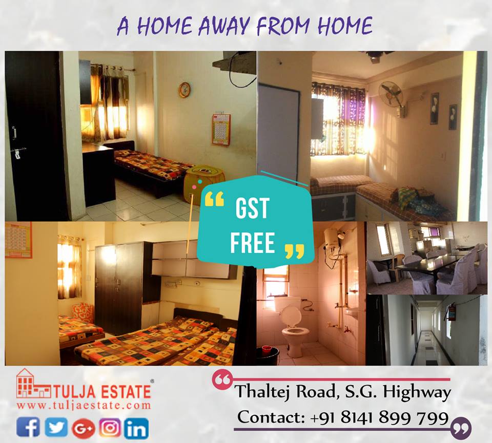 TuljaEstate's tweet photo. A home away from home
PG @ S.G. Highway, Thaltej
https://t.co/HfkIwDFpCN
+91 8141 899 799
#PgInAhmedabad #TuljaEstate #PGRoom #RealEstateAhmedabad https://t.co/2d7WdYygOp