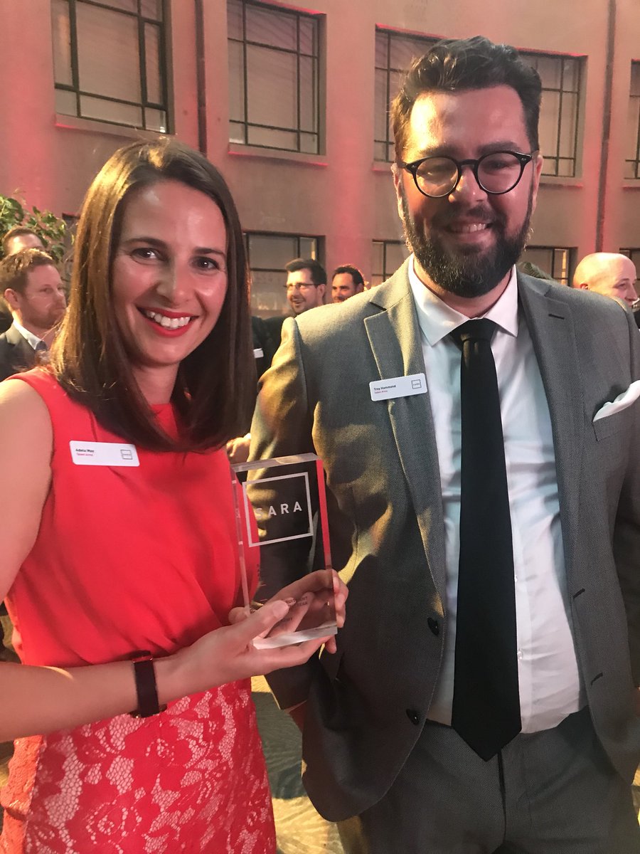 TalentArmyHQ's tweet photo. Well done team!! 😍💛 we did it!!!!! Small agency of the year award - were taking you home 🙊 https://t.co/I4XbIycti6