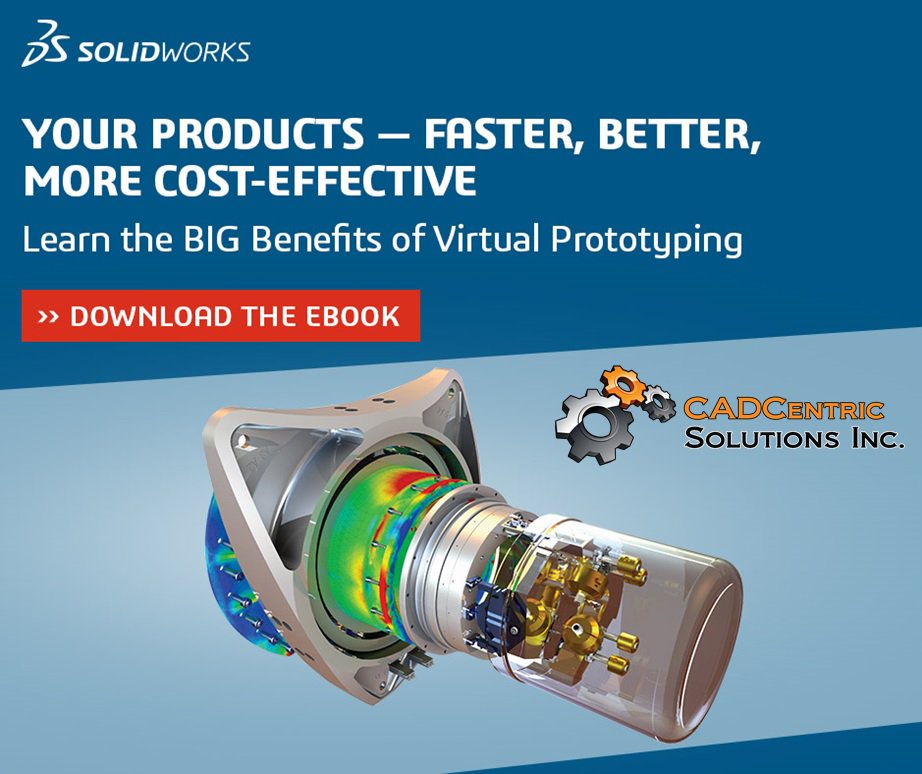 cadcentric's tweet image. As a design engineer, you&apos;re constantly expected to innovate quickly while producing cost-effective products. Learn the BIG benefits of virtual prototyping here&amp;gt;&amp;gt; mkt.solidworks.com/emarketing_enu…
#cadcentric #SOLIDWORKS