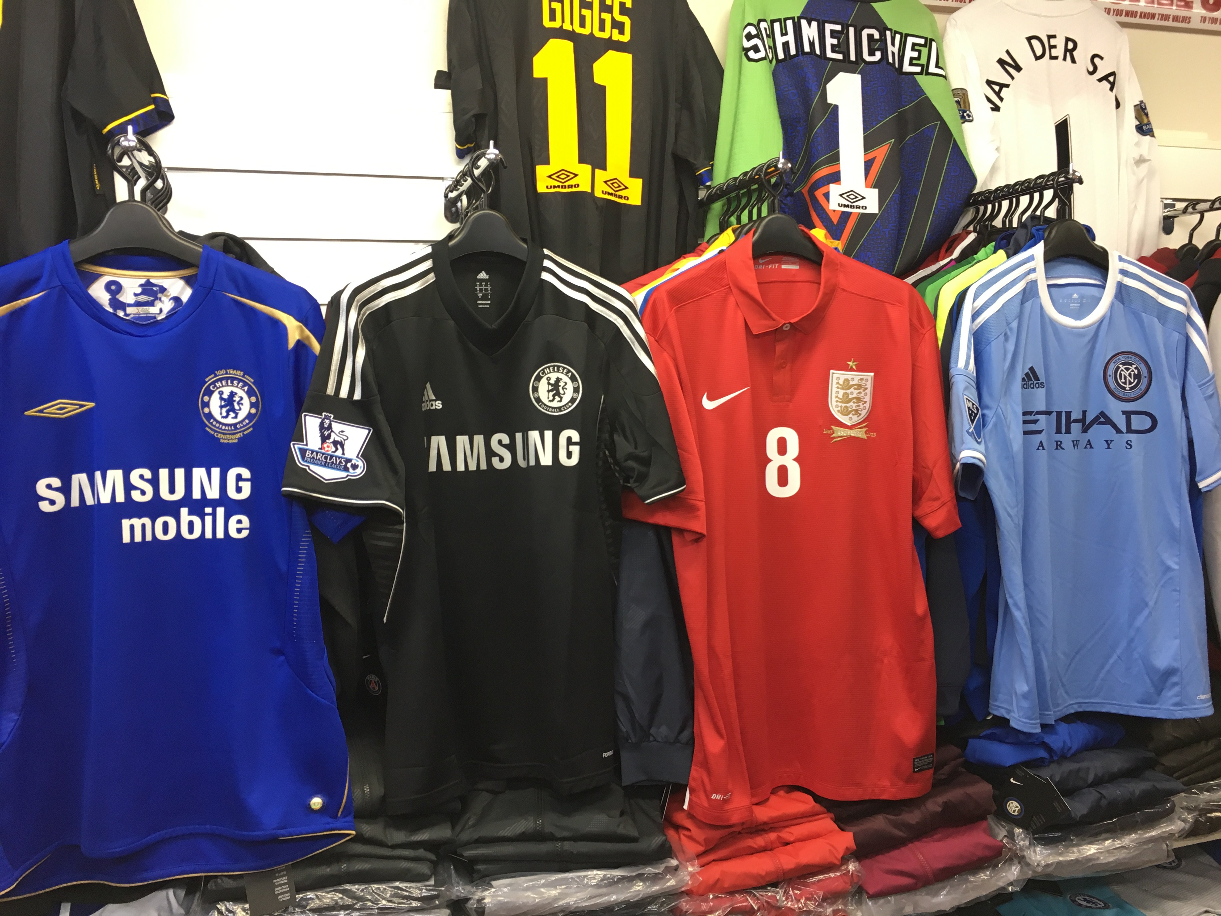 サッカーショップfcfa 実店舗open Twitter પર ランパード 各種ユニフォーム入荷 チェルシー 05 06 Home 100周年記念モデル チェルシー 13 14 3rd 選手用フォーモーション イングランド代表 13 Away 150周年記念 選手用モデル ニューヨークシティ 15 16
