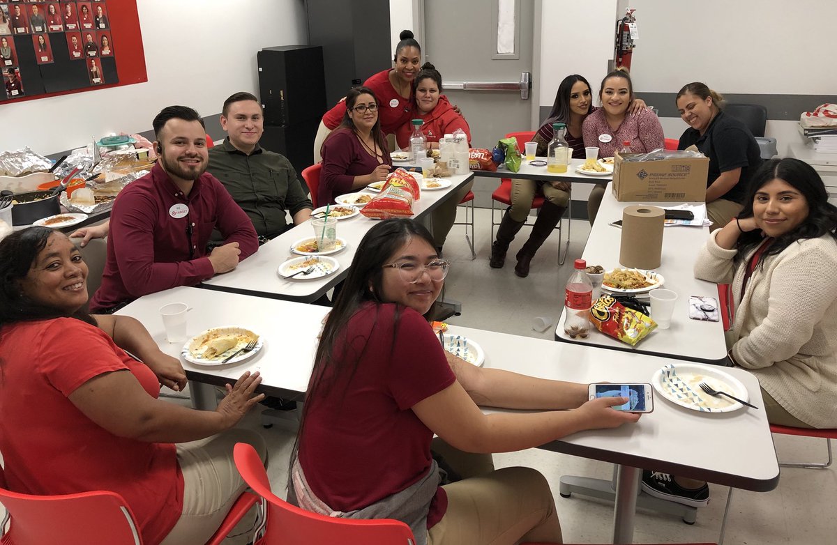 Closing AD team potluck! Pre-Thanksgiving feast 🦃 Best Team Ever! #rideordie #readysetsave #T0195