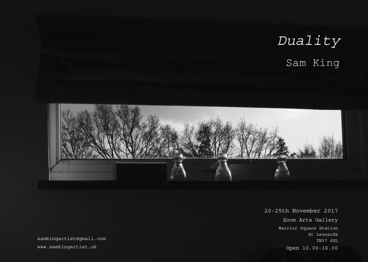 samkingartist's tweet photo. Day 4 of my #exhibition at #zoomarts1066, hopefully not too windy today or it’ll blow the exhibition off the walls! https://t.co/0FIVmpoy6o