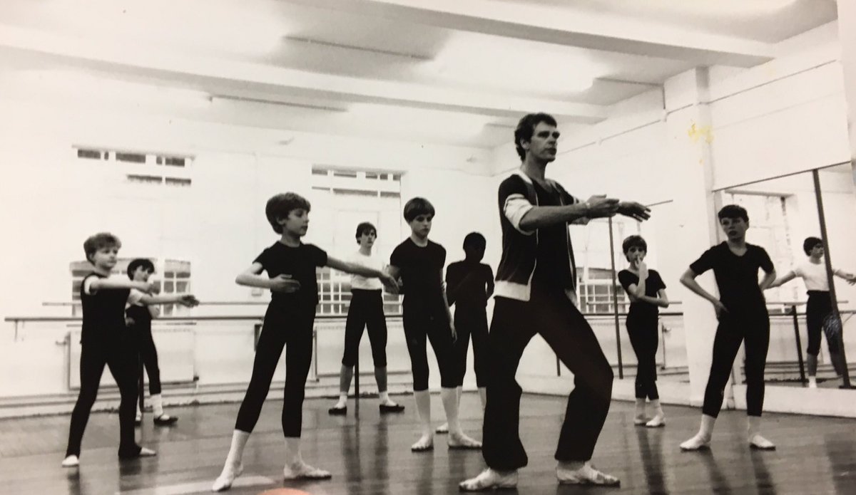 balletcentral's tweet photo. It is and always has been all about enriching the student experience @csbschool and here's a #throwback to our mentor &amp; founder Christopher Gable in the first year the school opened #GableLegacy https://t.co/kvPuGTCzaU