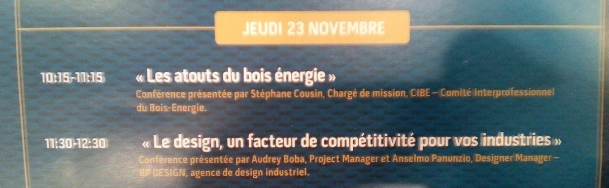 ProdandPack's tweet photo. Aujourd'hui sur Europack Euromanut Cfia #epemcfia : RV Hall 6 pour les #conférences "Les atouts du #bois #énergie" (CIBE) à 10h15 et "Le #design facteur de #compétitivité pour vos #Industries "(BP Design) à 11h30. À tout à l'heure ! https://t.co/dFLdi1odID https://t.co/ECzNxRLQLG