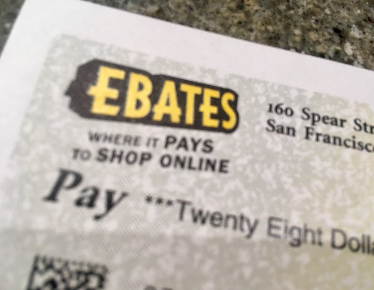 rikskids's tweet photo. If you shop almost anywhere online and don’t use #Ebates yet, you’re missing out on easy money (yes, checks!) for something you’re already doing. #BigFatCheck #ThanksgivingEve -Thx @Ebates ! https://t.co/0xQ5zDVb9a