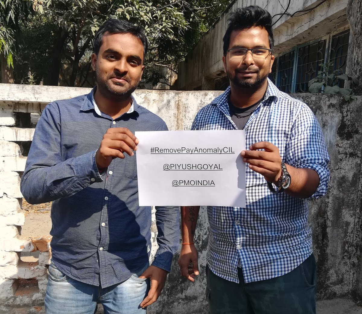 narayankumarsaw's tweet photo. Similar nature, various disparity.
#JusticeForCIL
#RemovePayAnomalyCIL @PiyushGoyal @PMOIndia https://t.co/VTtQ4ZWkY4
@abpnewstv @ndtv @aajtak @ZeeNewsHindi @BBCHindi @republic