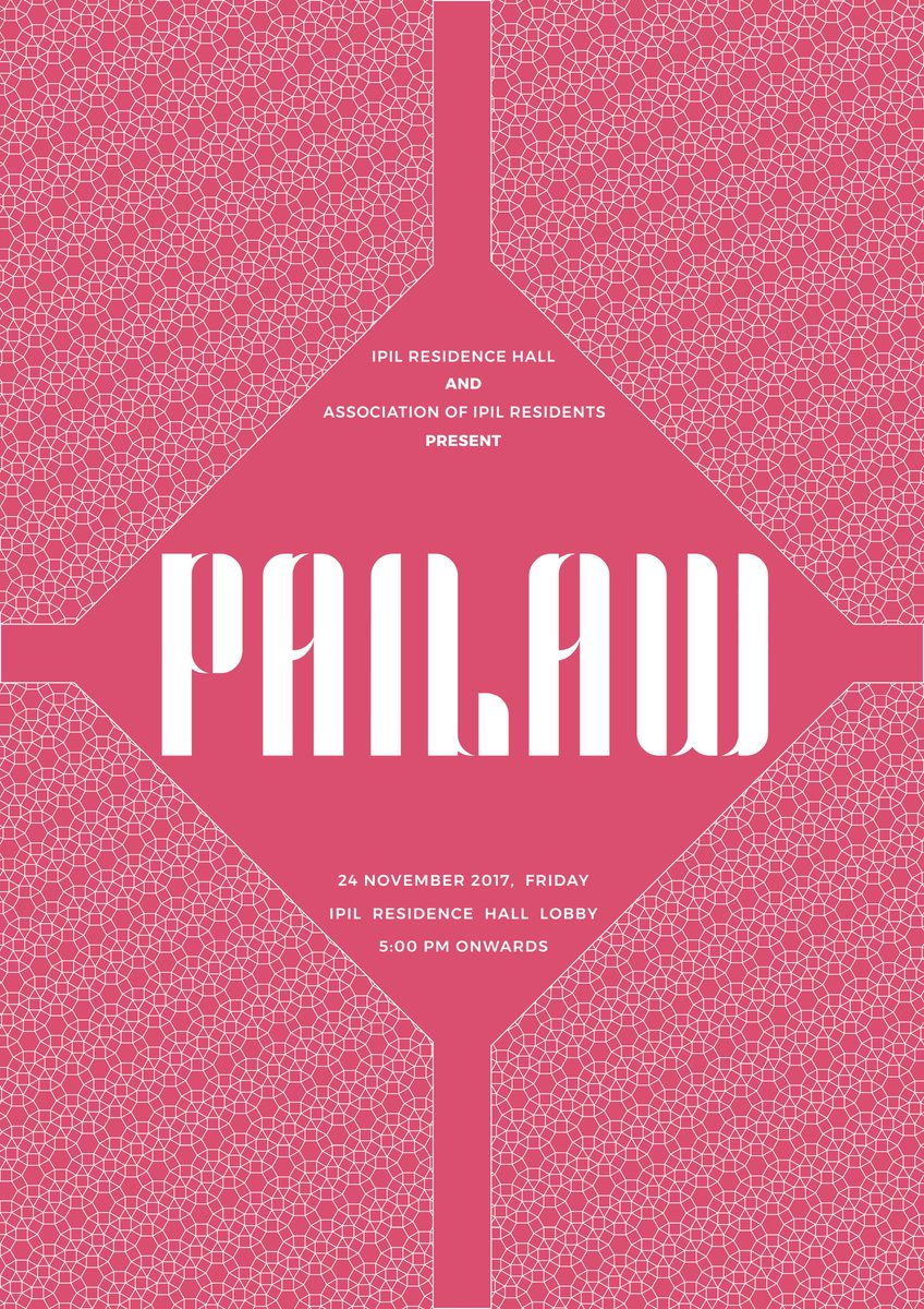 ipilista's tweet photo. Greetings, Ipilista! Let's give each other good tidings on our Pailaw event tomorrow Friday, 5:00 PM at the Ipil Lobby. Snacks will be served. See you there! 🎄 https://t.co/QDyhNlRxTQ