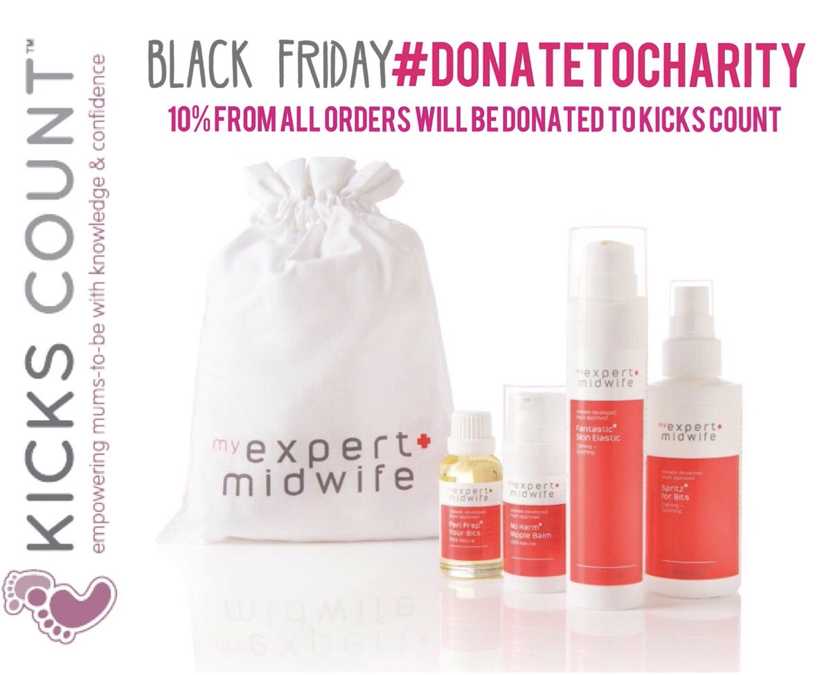 MyExpertMidwife's tweet photo. #BlackFriday - #letsbehonest babies don’t wait for special offers so our mums order when they need to order. Our prices will remain the same &amp; instead we are donating 10% of all Friday sales to @KicksCount #wecareaboutyou #raisingawareness #kickscount #fetalmovement #midwife https://t.co/ylRUwhCk3E