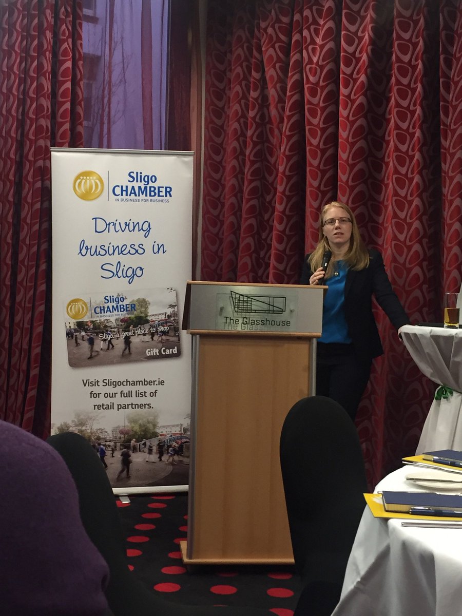 linssharpe's tweet photo. Mary Kehoe from @esbnetworks briefing @sligochamber on innovation on the electricity network in Sligo https://t.co/Pg1gg2g08H