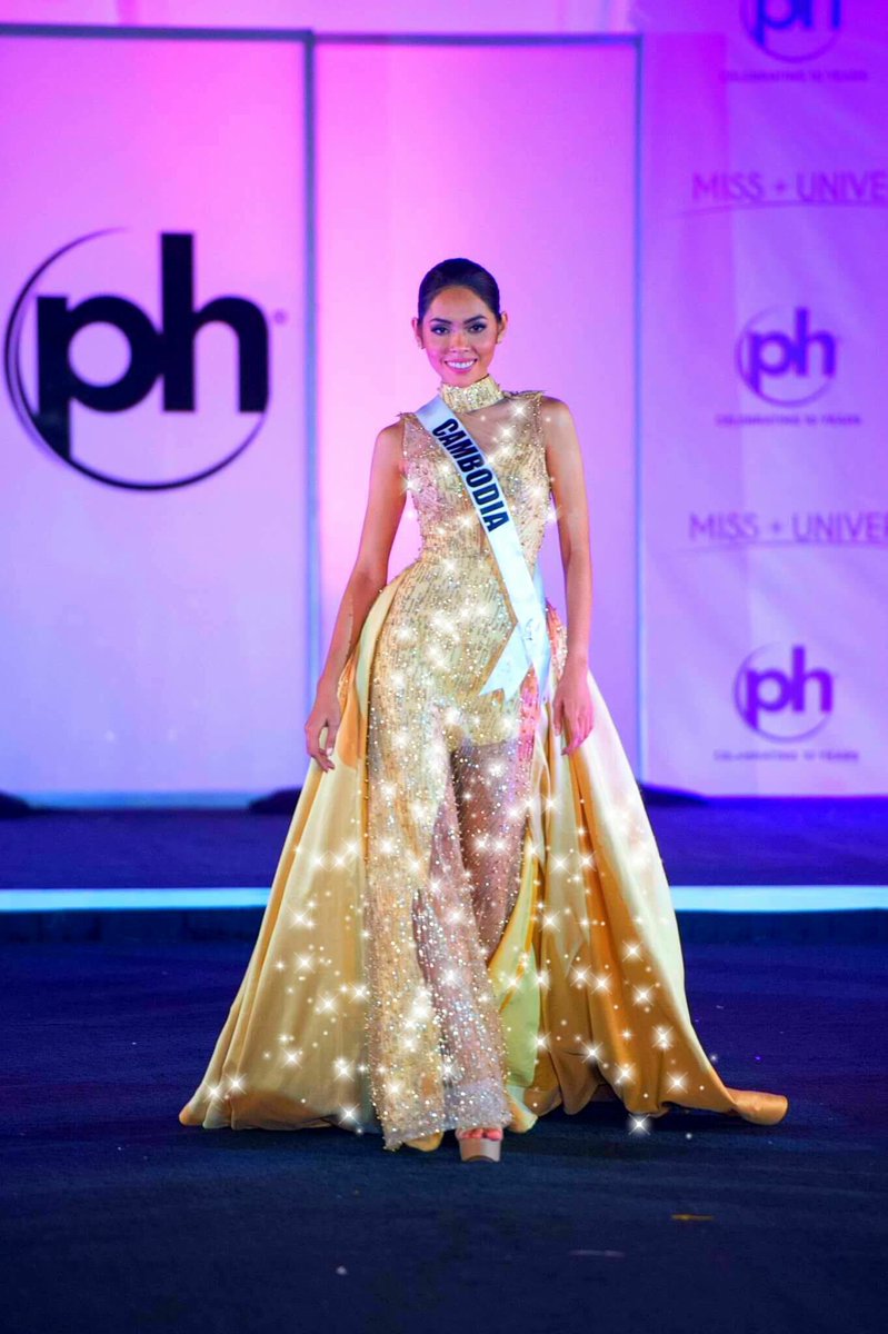 SannVichet's tweet photo. #MissUniverse #Cambodia https://t.co/SKLnw0NhRA