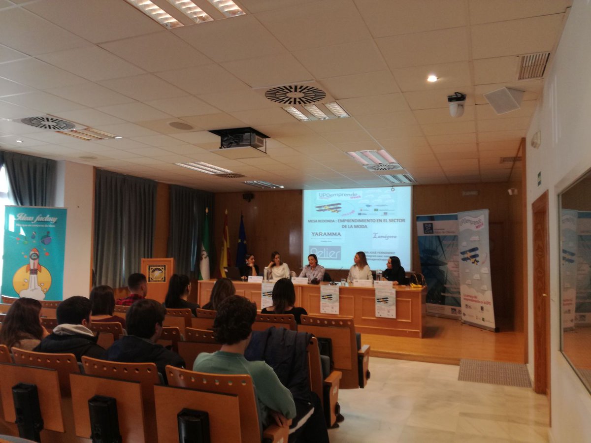 fundacionupo's tweet photo. Hoy acaba la #UPOEmprendeWeek en @pablodeolavide, hablaremos de emprendimiento en el sector digital, audiovisual, turístico y de la restauración y femenino. @empleaemprende #FundaciónUPO https://t.co/Rc6Ctzfczk