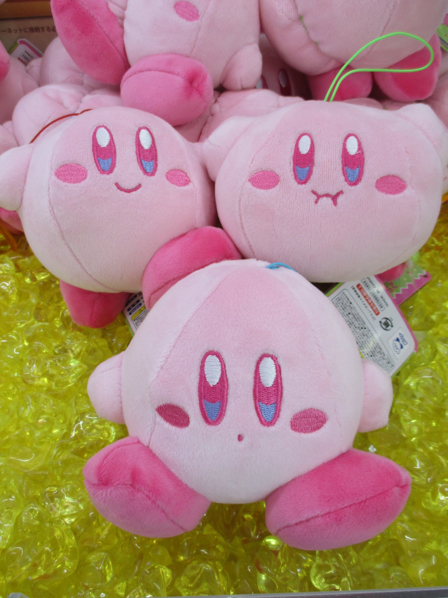 セガ難波アビオン V Twitter プライズ 星のカービィまんぷくもちもちbigぬいぐるみ 星のカービィ２５周年プププアイランズ もちもちぬいぐるみmini カービィの大きなぬいぐるみ めちゃめちゃ気持ち良いんですよ 是非ゲットして触ってみてほしい