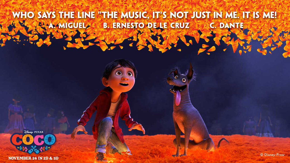 DisneyStudiosIN's tweet photo. Which famous person from #TheLandOfAncestors said this? #1DayToCoco https://t.co/MAOWYBCMWM