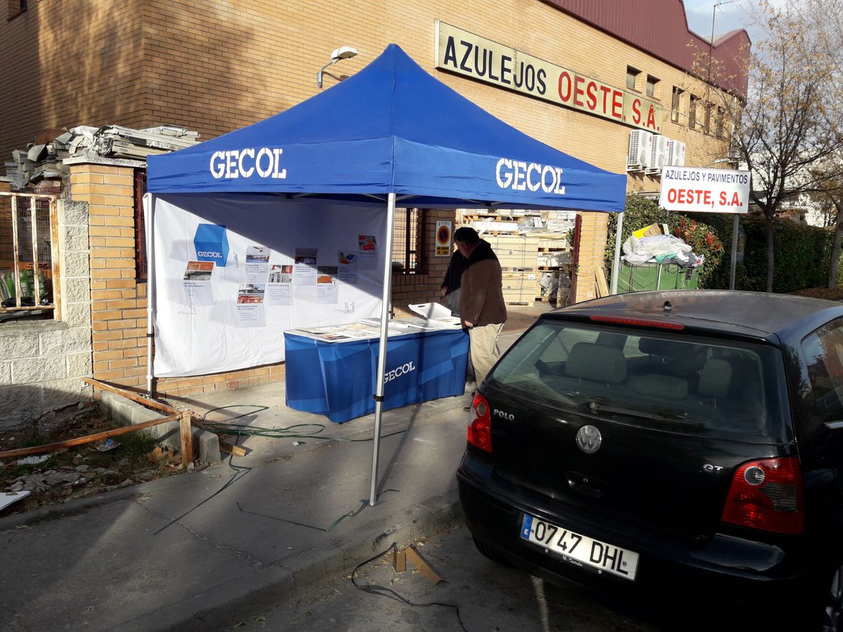 GECOLoficial's tweet photo. Otro Punto de Venta Activo en Azulejos Oeste, en Mostoles (Madrid) de la mano de @ASanchezGECOL #GECOLequipo #SiempreCerca #PVAgecol https://t.co/VpDYmPtBBN
