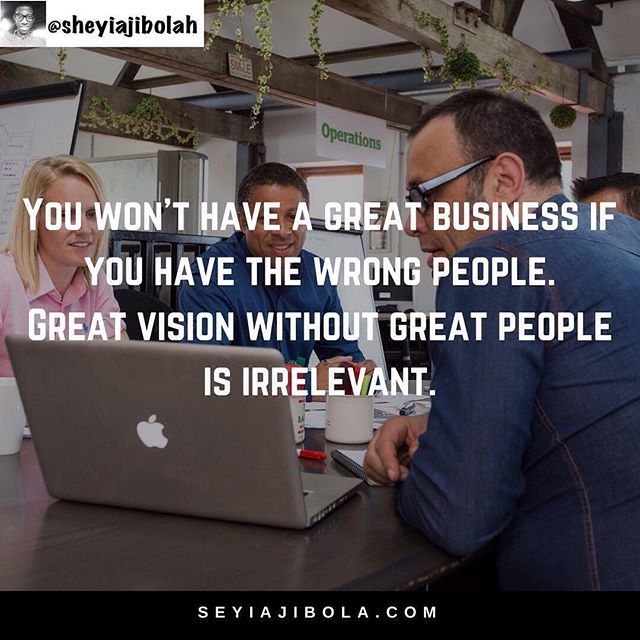 alexgordon_me's tweet photo. Reposting @sheyiajibolah:
Hire the best team you can.
#entrepreneur #money #businessman #MasterYourMessage https://t.co/NXX23WIjvd
