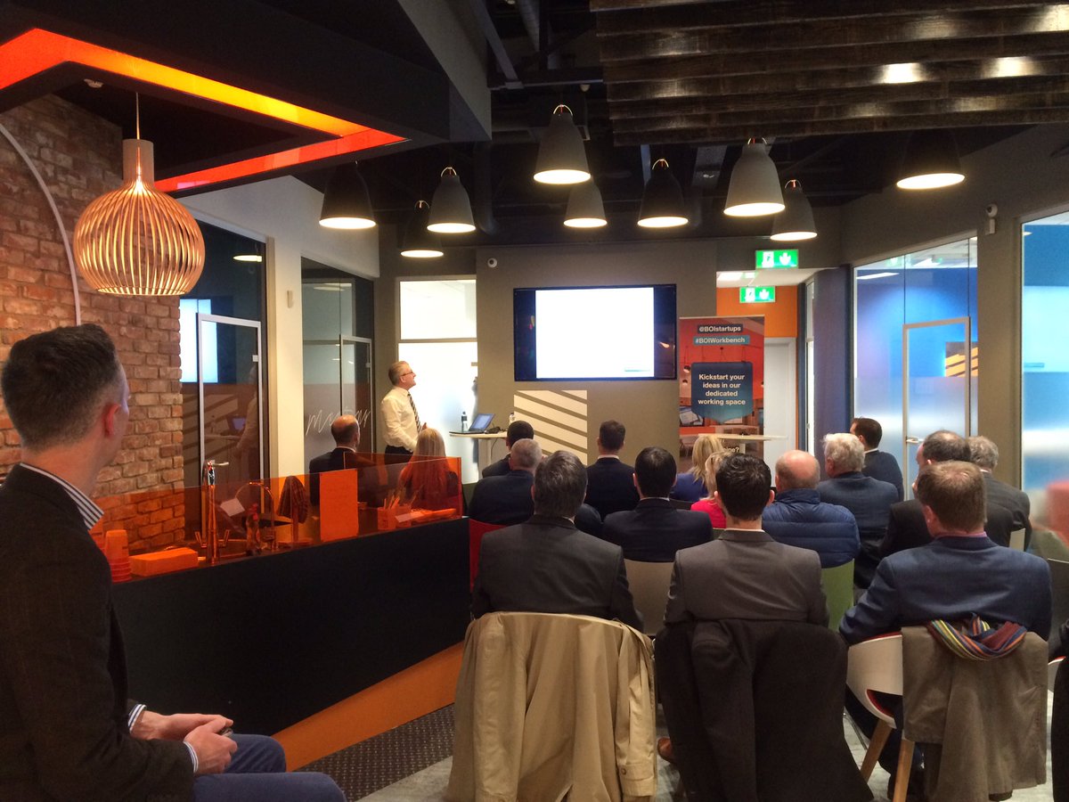 Early start <a href="/boi/">Edwin Hernandez</a> workbench with Accountants briefing hosted by Bernard Walsh #NationalEnterpriseWeek #BOI