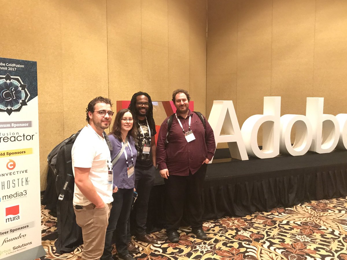 MartinRAFFET's tweet photo. Thanks @adobe @kishore31 for this awesome #CFSummit2017 conference. Had a great time and hope will be back next year ! https://t.co/hfGNuTc1Js