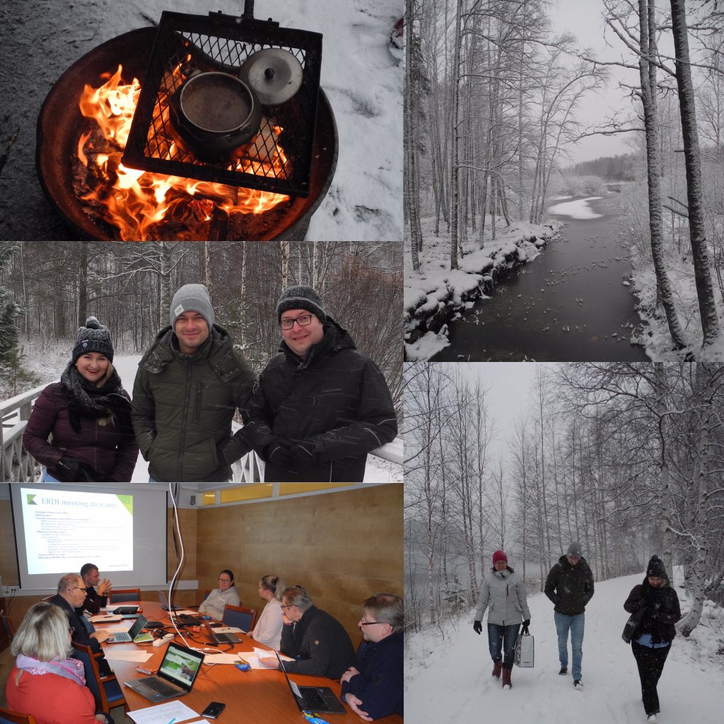 Developing the #ERDI Connect the Dots training -module at #Karelia UAS together with Czech and Dutch partners!