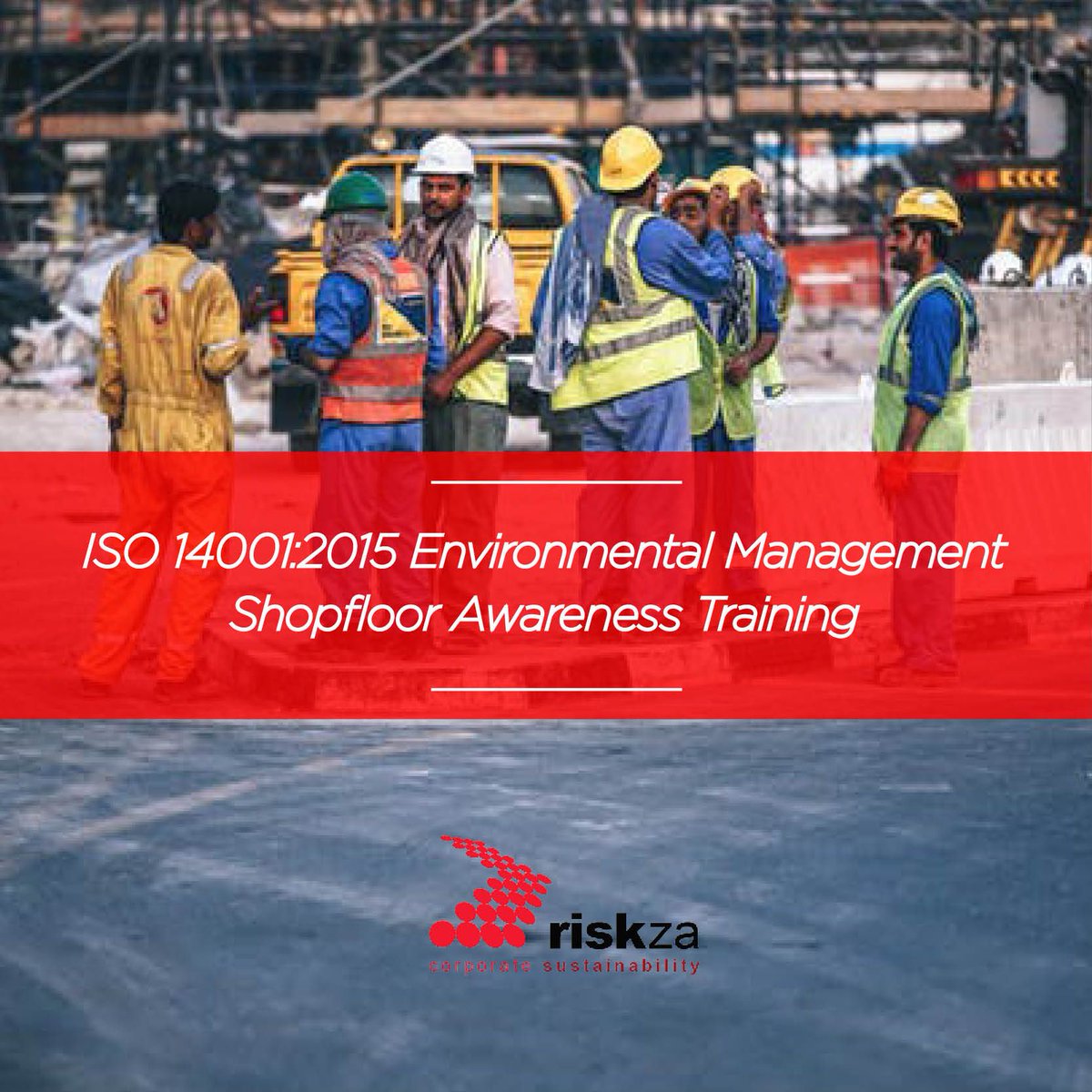 RISK_ZA's tweet photo. We offer shop floor awareness courses for ISO 14001 EMS. #ISOtraining #shopfloor #RiskZA https://t.co/aXeAejcLEx