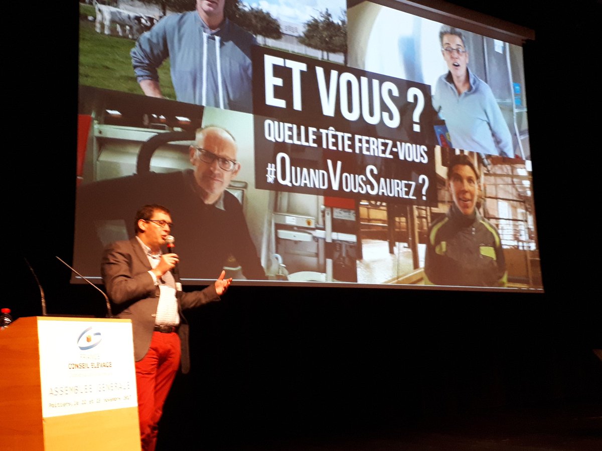 gwendelavarende's tweet photo. #AGFCEL2017 Philippe ROYER nous présente la dernière innovation du groupe Seenergi GenoCelulles @Conseil_Elevage  @Clasel5372 @LittoralNormand https://t.co/TiXlC9wCVe