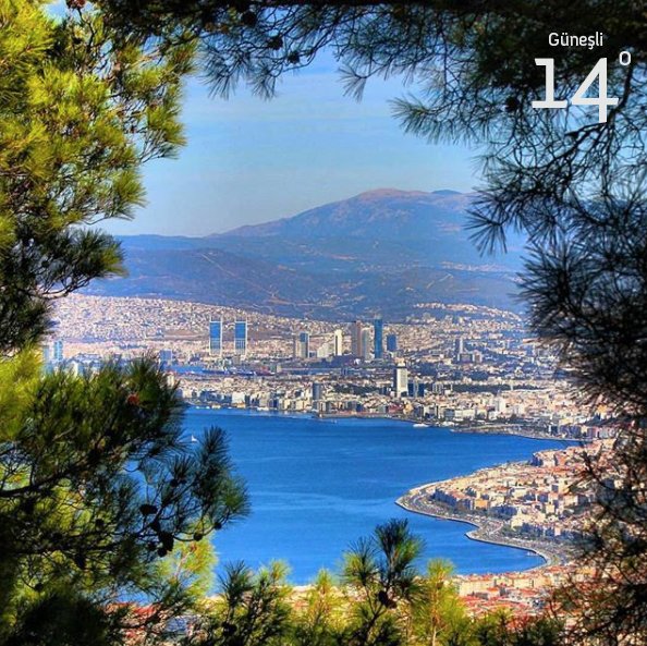 Güzel günler İzmir 🌤️🌤️