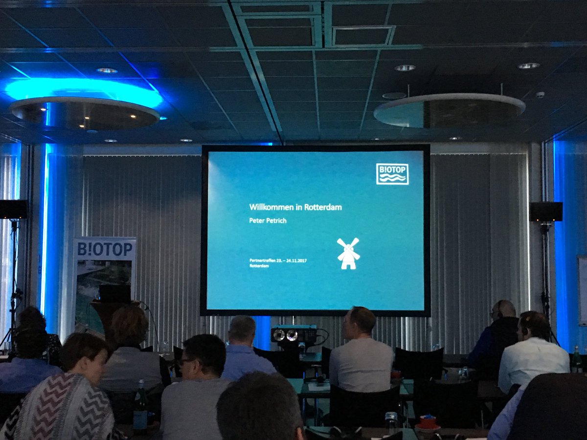 Kennis en innovatie !!
Dit jaar in Rotterdam. Met 80 partners uit heel Europa.