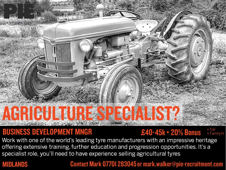 pierecruitment's tweet photo. Come &amp; work with one of the leading #tyre manufacturers 🚜 A fantastic #opportunity with a package to match! Contact the #Automotive Team to find out more >> https://t.co/u70QhU9Oz4 #Sales #Careers https://t.co/bbqrKOiNkk
