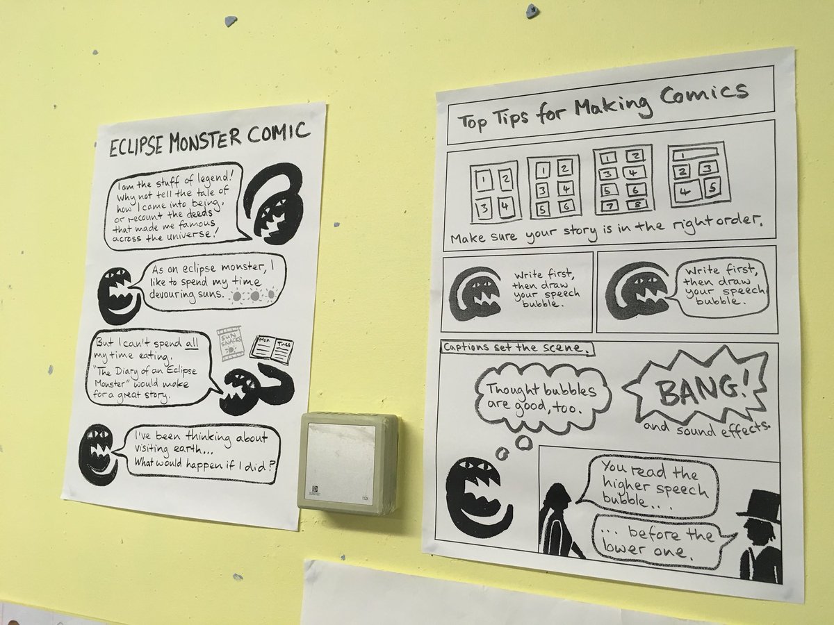 urbanprehisto's tweet photo. All set! #eclipsemonster #UofGConnect #BeingHuman17 https://t.co/owm3LItAp5