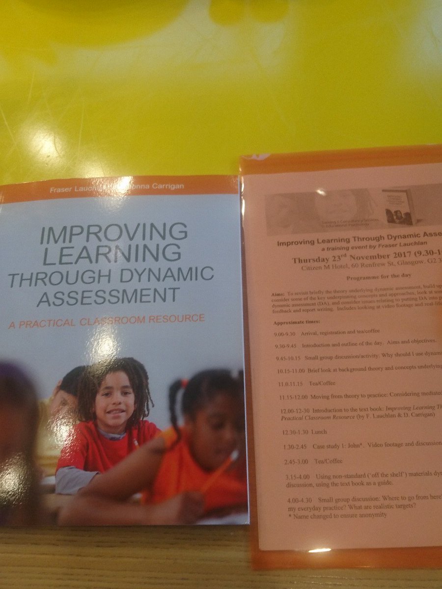 Lynne_Fernie_EP's tweet image. #dynamicassessment #adayinthelifeofan_ep #fraserlauchlan #citizenmhotel