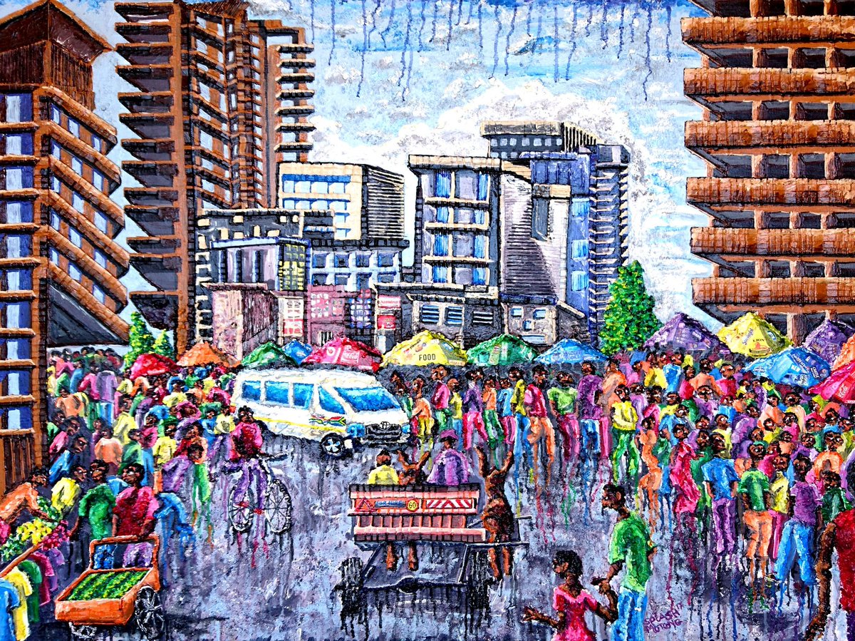 laejhb1's tweet photo. This incredible interactive new work by Splash Motong #SplashMotong arrived at the LAE Gallery at 1 Fox str, Jhb. The use of colours and textures need to be experienced up close to appreciate the details and execution. Contact 082 5733 488 info@laejhb.co.za #LivingArtistEmporium https://t.co/tkCLGMzYsV