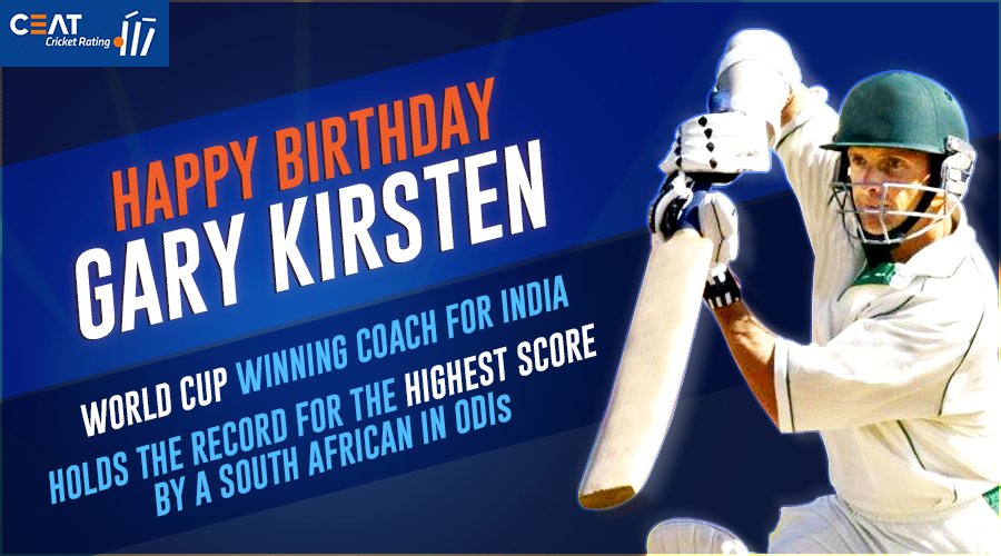 One of the finest batsmen and a World Cup winning coach for - Happy birthday,  