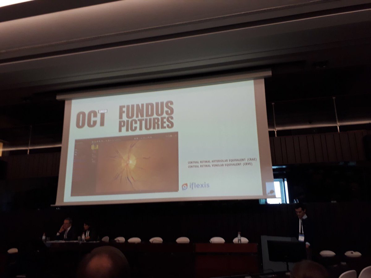 deboevep's tweet photo. Eye at high altitude presentation of dr. Karel Van Keer with results of IFLEXIS vessel software #OB2017 @VITObelgium @Ophthalmologia https://t.co/ONqbm4R735