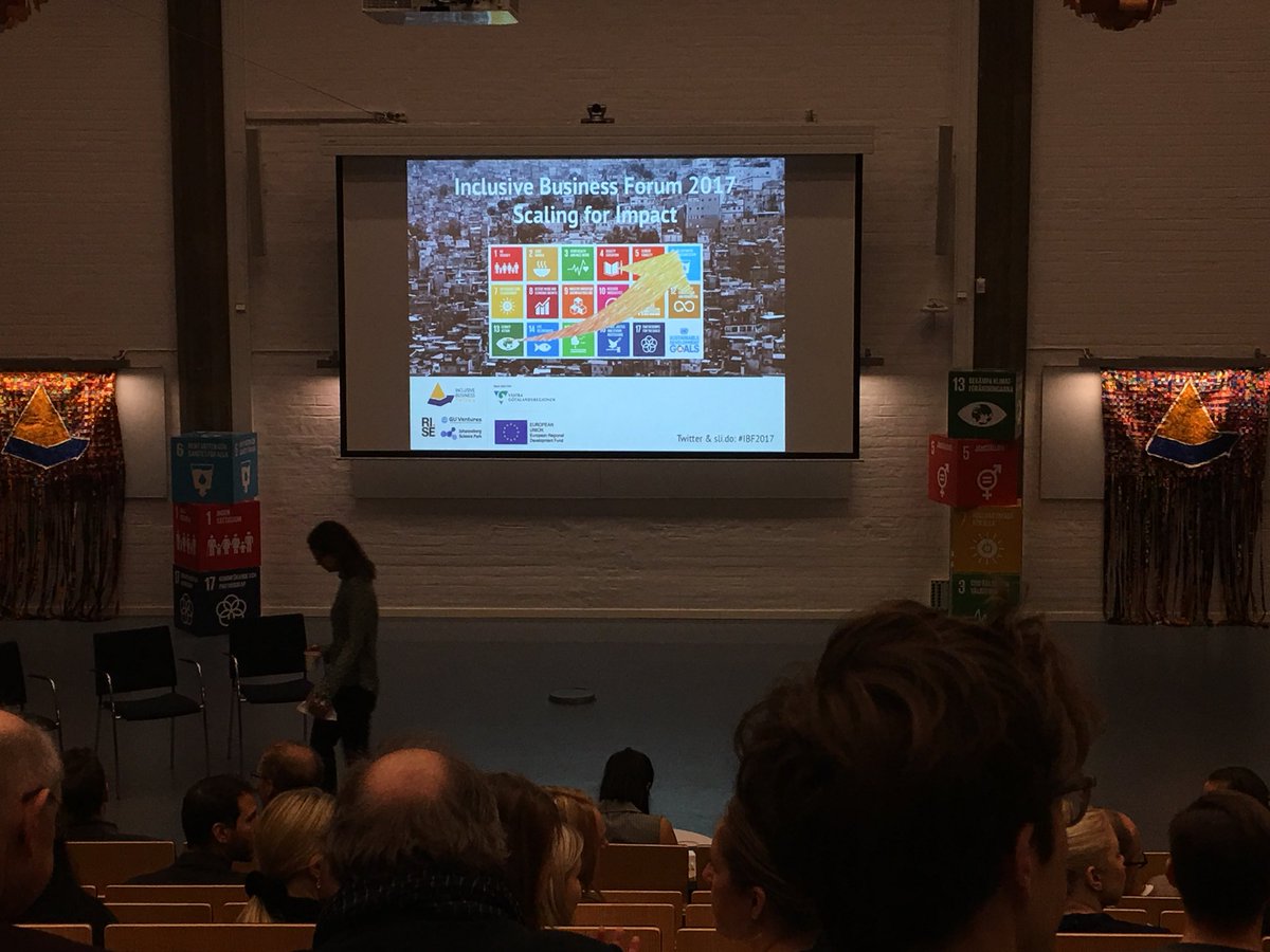 grojesper's tweet photo. Interesting setting and interesting theme! Let’s start #IBF2017 #Scaling for Impact https://t.co/ILVKGBCBZ8