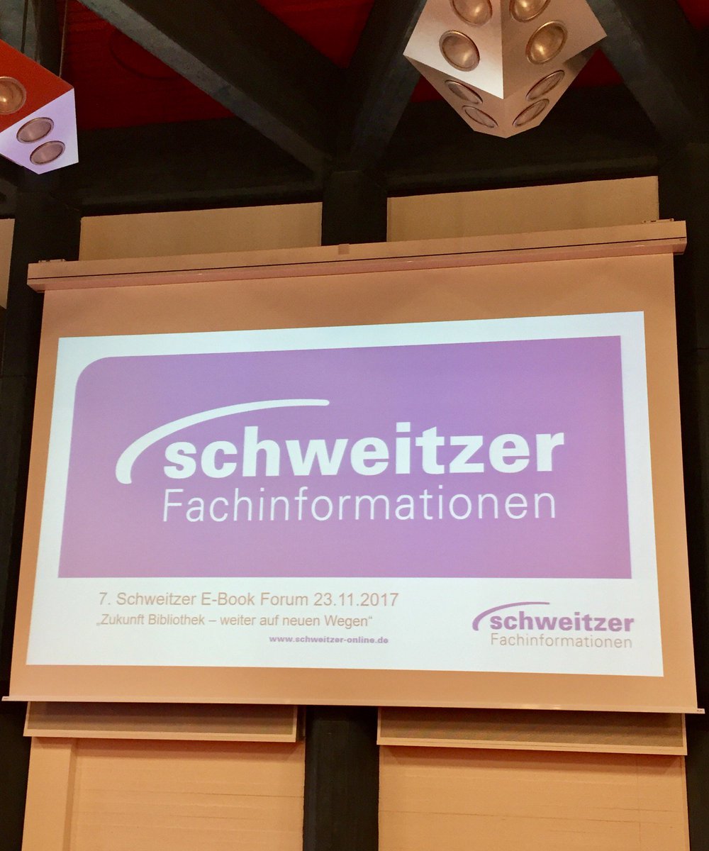 GeSIGNetzwerk's tweet photo. Auf geht’s zum Schweitzer E-Book Forum #schweitzerebookforum2018 https://t.co/uzblWADgYj