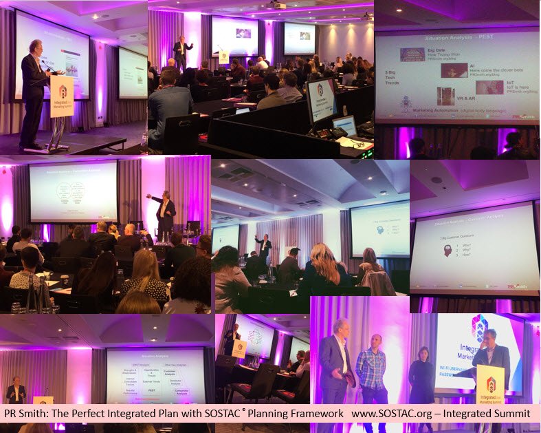 PR_Smith's tweet photo. MEMORY MONTAGE - some key points from PR Smith's How to write the perfect Integrated Marketing Plan @IntegratedLDN #integratedlive - full slides https://t.co/S0ZFC5e6kQ + PR Smith next SOSTAC® Masterclass, IDM, London 6 Dec https://t.co/3LXy4DDC3Q https://t.co/riFJ0jGFQS