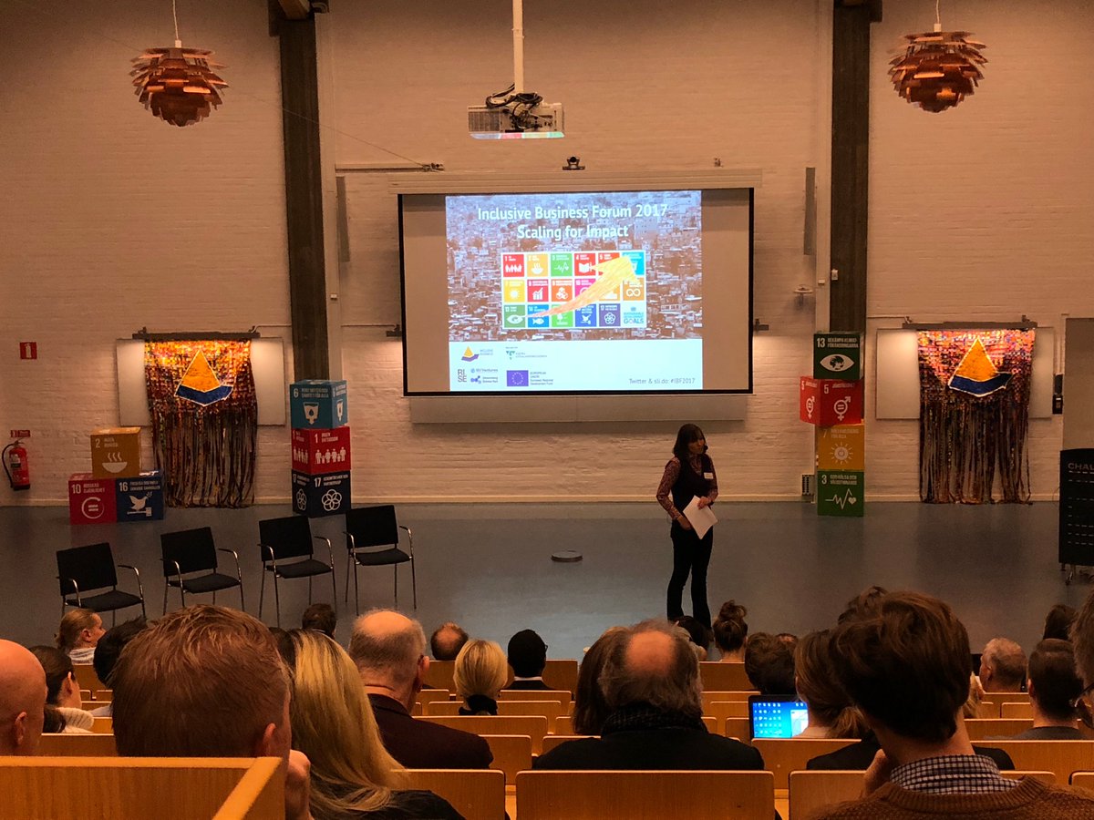 IKChalmers's tweet photo. Big interest for #IBF2017 held at #chalmersftw inclusive business forum "scaling for #impact2 when working with the base of the pyramid https://t.co/AvmWAgMh4M