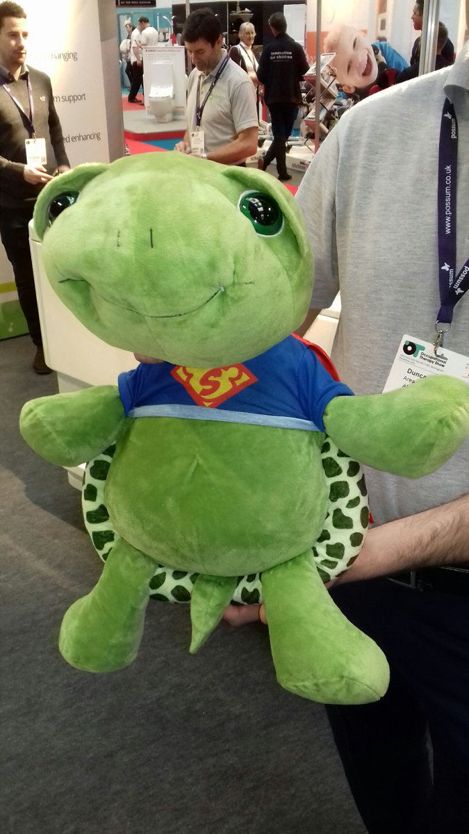 abacusbaths's tweet photo. Super #TrevorTheTurtle, on our Super new stand (H50), with super #assistedbaths at the super @TheOTSHow with hundreds of super #OccupationalTherapists! ๐๐ #Superheroes #RealHeroes #OTs https://t.co/SYyqdoWqbj
