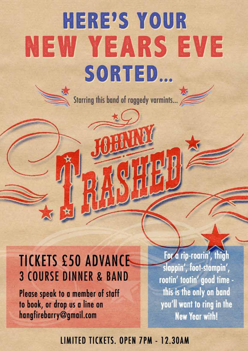 hangfirebbq's tweet photo. What are you doing for New Years Eve? Here's what we are planning - come join us and let the good times roll! #AintNoPartyLikeAHangFireParty https://t.co/0IBw311ztz
