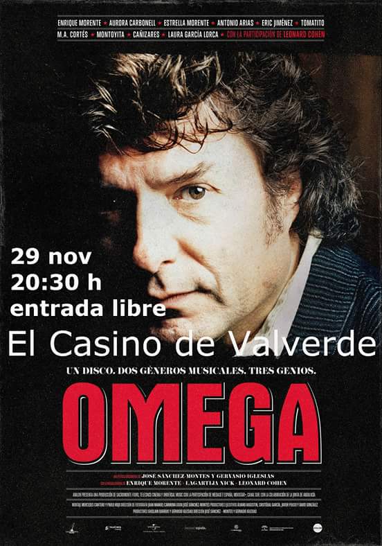 #docurock en El Casino de Valverde con #omega.