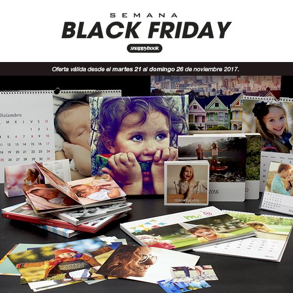 snappybook's tweet photo. ¡Adelántate al #BlackFriday con #Snappybook! https://t.co/VNDOITP9L6
Descubre nuestra gama de productos al mejor #precio --- #Oferta válida hasta el 26 noviembre #FelizJueves #Fotografía #Regalos #Descuentos https://t.co/TtgYdpvdRy