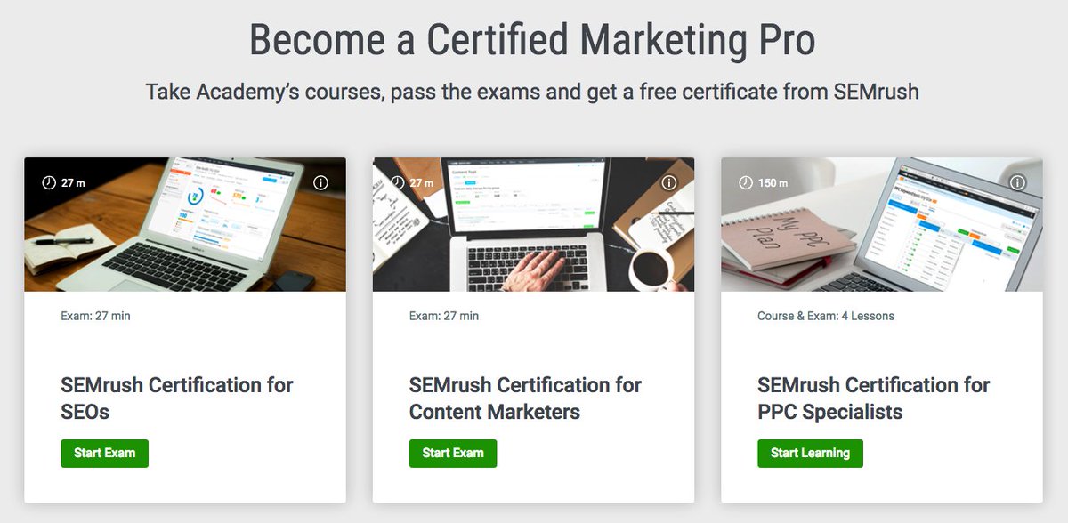 semrush's tweet photo. Have you already received an official certificate of professional competence in SEMrush's ✅ SEO, ✅ PPC or ✅ Content tools? 🎓
Check out the SEMrush Academy, choose one of our free exams and earn a certificate! ➡️ https://t.co/Klw5JNglZR https://t.co/iqTU4fMscN