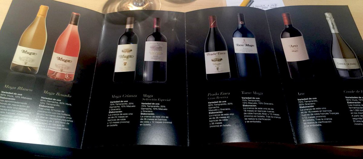 AramburuGastro's tweet photo. ¡Fantástica la cata de vino de anoche de @bodegasmuga de la mano de su sumiller @valmodovar1!

Hemos aprendido, disfrutado y pasado un gran rato.

Muy pronto, más #Experiencias #Gastronómicas #Aramburu... 

#cultura #gastronómica #Asturias #Rioja #winelovers #bodegas #viñedos https://t.co/oPbrJmNvSm