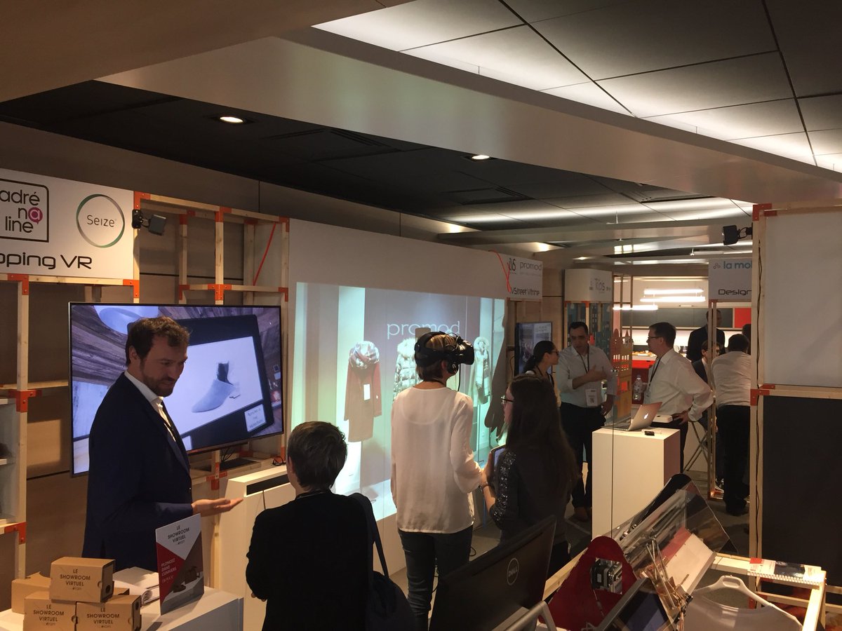 GS1France's tweet photo. Le ColLABorative Center de @GS1France accueille toute la journée l’événement @NSE_PICOM . Plus de 40 #Innovations inédites à découvrir pour le #commerce du futur  #nseparis https://t.co/bAPul5f9iK